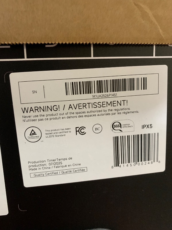 Photo 1 of ***FACTORY SEALED***Segway ZT3 Pro Electric Scooter, Up to 24.9 MPH, 43.5-Mile Range, Dual Suspension, Flash Charge, 1600W Peak Motor, Off-Road Scooter for Adults UL Certified (UL2272/2271)
***TRUCK/TRAILER PICKUP ONLY***
***FACTORY SEALED***