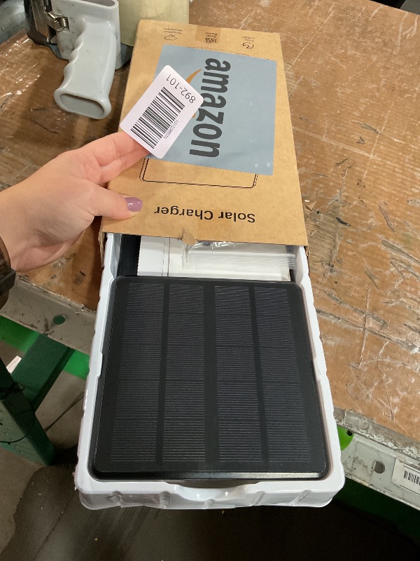 Photo 1 of (used item) Doorbell Solar Charger Compatible for Ring Video Doorbell 3/3 Plus/4/Battery Doorbell Plus/Battery Doorbell Pro(U-Shaped Port)