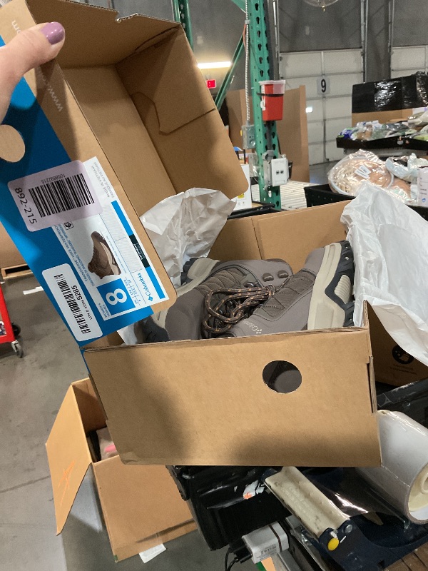 Photo 1 of (used) Columbia Womens Transverse Waterproof Hiking Boot, Mud/New Moon, 8