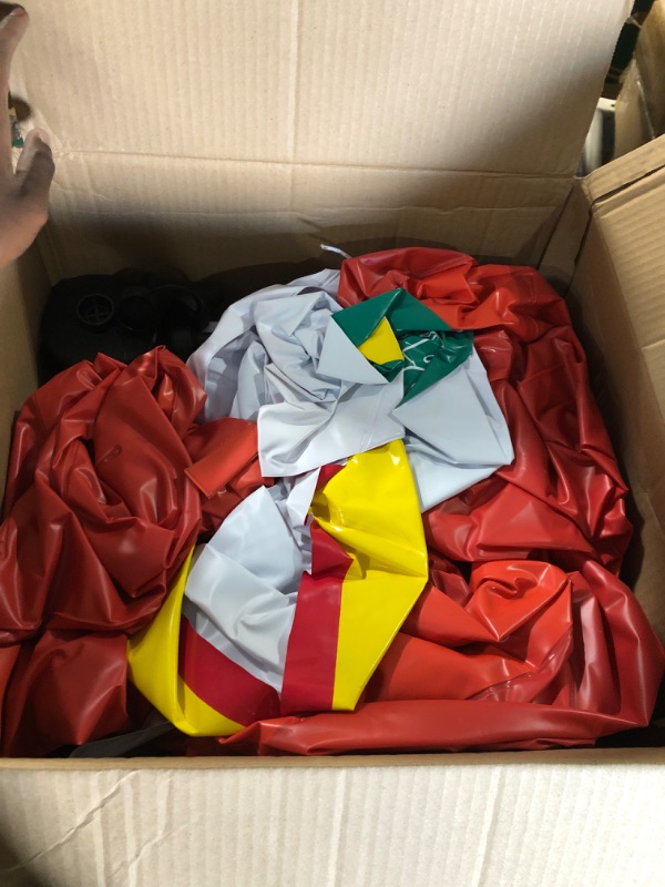 Photo 1 of (missing air pump) Flybar FunPark Giant Inflatable Skee-Ball Game – 11 Ft Long w/ 4 Balls