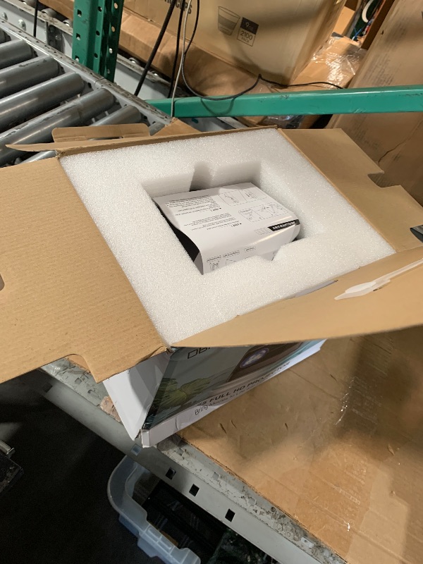 Photo 1 of [Auto Focus/5" LCD] DBPOWER Outdoor Projector 4K with 5G WiFi and Bluetooth, 1000ANSI Native 1080P Portable Projector with Full-Sealed Engine, 3D surround, Movie Projector for iOS/Android/TV Stick