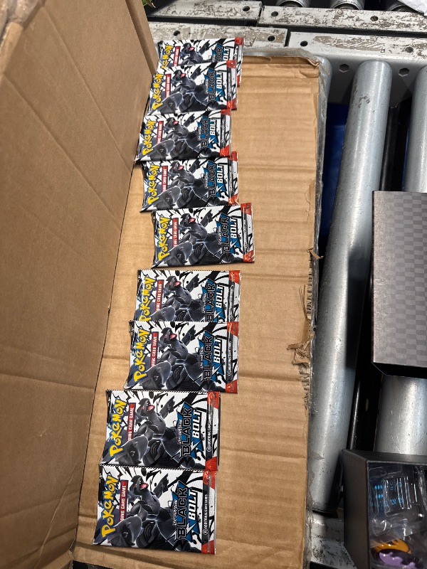 Photo 1 of ***Card packs were opened but still has cards in it****
Pokemon TCG Scarlet & Violet 10.5 Black Bolt Elite Trainer Box