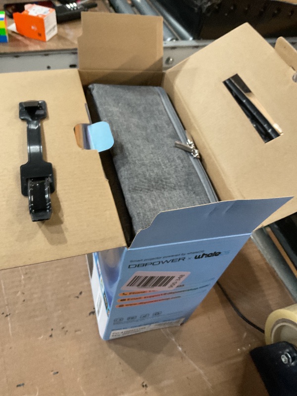 Photo 1 of [2025 Netflix-Licensed | 386+ Built-in Apps] DBPOWER E2 Smart Projector with WiFi and Bluetooth, Mini Projector 4K Support with Netflix, Youtube, Disney+, Hulu, Max, Crunchyroll w Portable Case