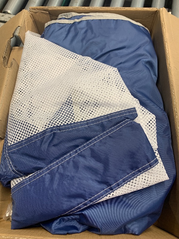 Photo 1 of (used)(incomplete) 42x42x26 Inches Puppy Playpen with Top Cover, Dog Playpen for Small or Puppy, DogFence Pet Playpen for Indoor & Outdoor