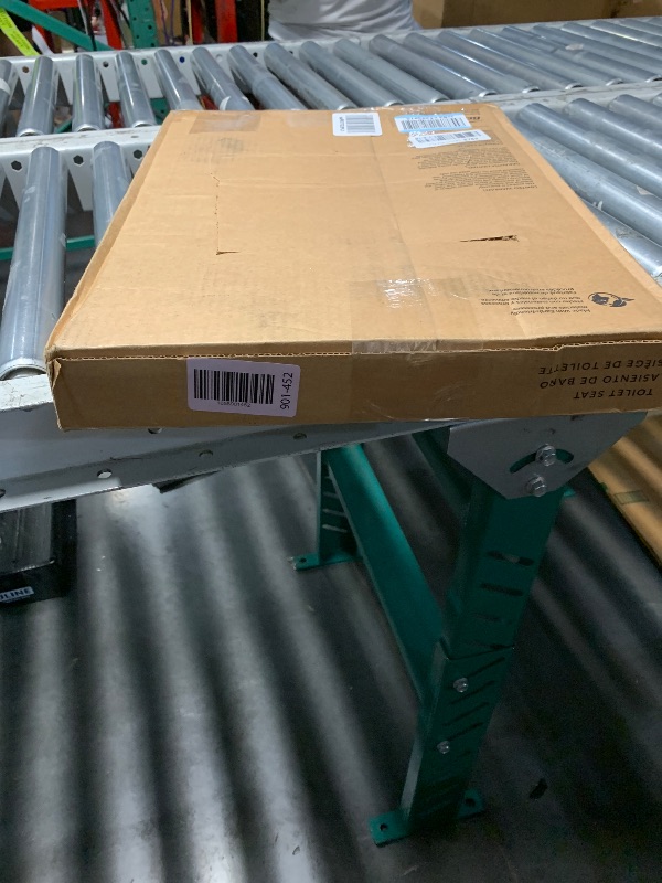 Photo 1 of ***(MINOR DAMAGE/ SEE NOTES)***Bemis 1500EC 390 Lift-Off Wood Elongated Toilet Seat, Cotton White (Pack of 1)