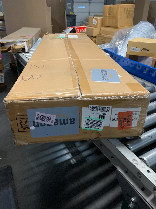 Photo 1 of (incomplete item)(parts only) Tribesigns 78.7-Inch Executive Desk, L-Shaped Desk with 55-Inch Cabinet, Large Office Desk with Storage Shelves