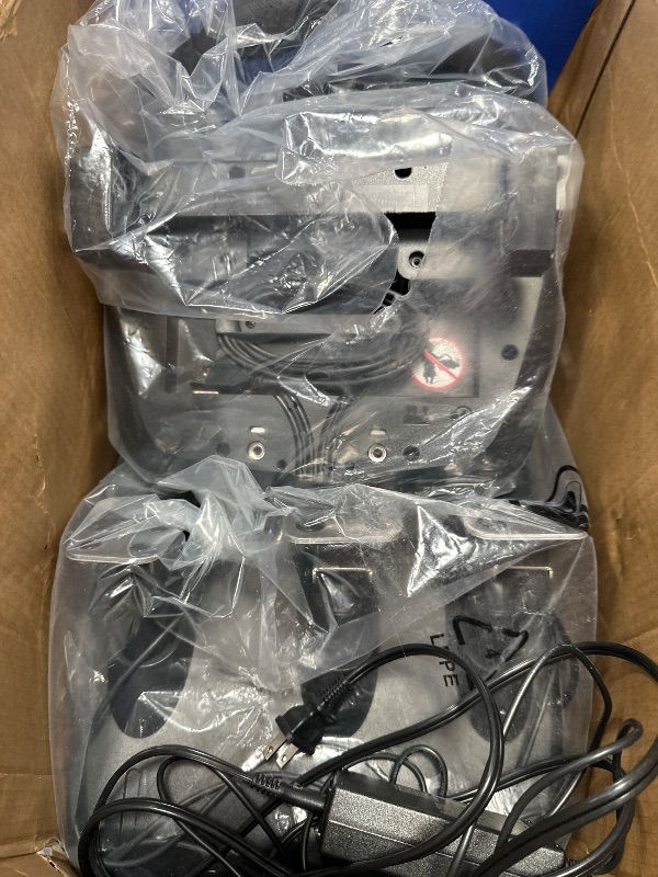 Photo 1 of ************NON-FUNCTIONAL, FOR PARTS ONLY************
Logitech G923 Racing Wheel and Pedals, TRUEFORCE up to 1000 Hz Force Feedback, Gaming Steering Wheel PS5, PS4, PC, Mac, Genuine Leather- Black