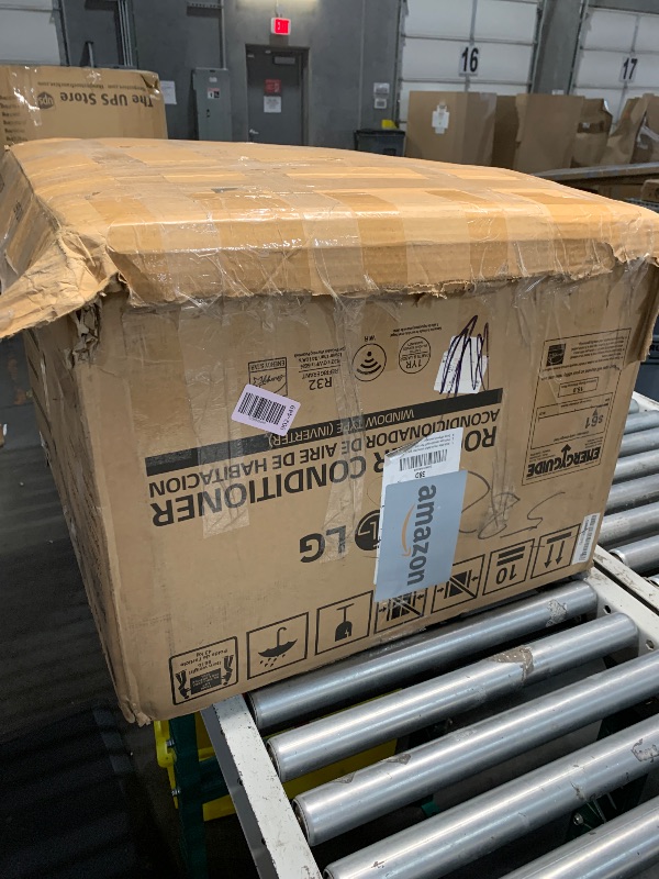 Photo 1 of LG 12,000 BTU Dual Inverter Smart Window Air Conditioner, Cools 550 Sq. Ft., Ultra Quiet Operation, Up to 35% More Energy Savings, Energy Star, with LG ThinQ, Amazon Alexa and Hey Google, 115VLPNRRIM3010868
