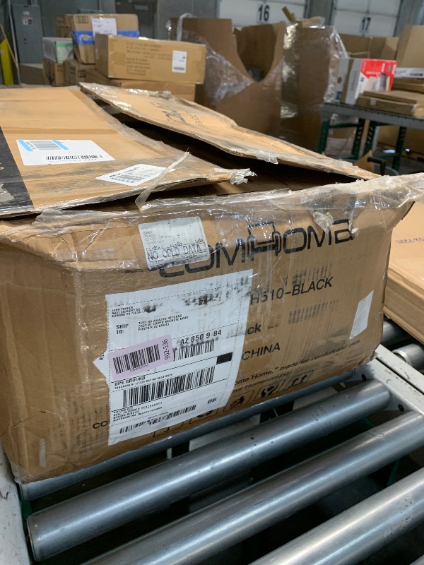 Photo 1 of *************FOR PARTS ONLY-MISSING THE ENTIRE BASE**************
COMHOMA Big and Tall Office Chair 400LBS Wide Ergonomic Gaming Chair with Deluxe Embossing Designed Leather with Foot Rest,150°Reclining Adjustable Armrests Pocket Spring Back Support and P