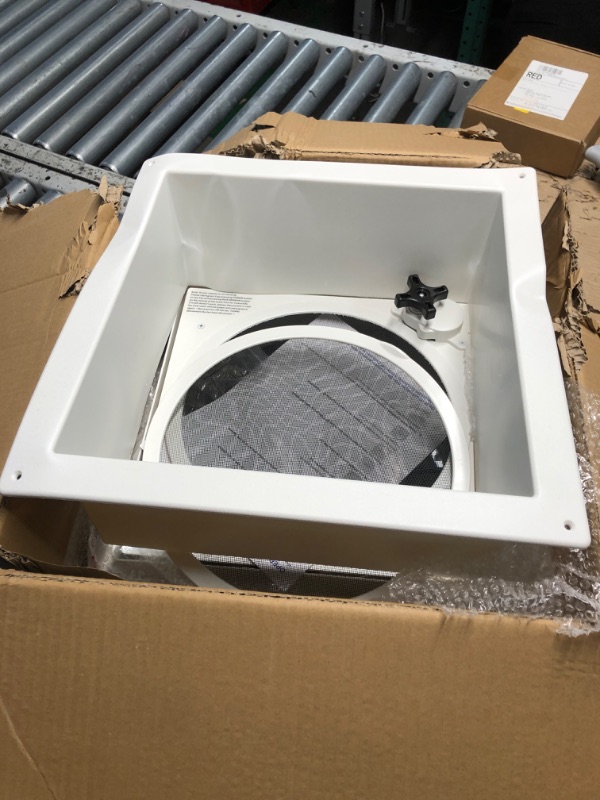 Photo 1 of (PARTIAL SET) RVLOVENT RV Roof Vent Fan 12V Auto Remote Control 14'' inch 10 Speed (Smoke)