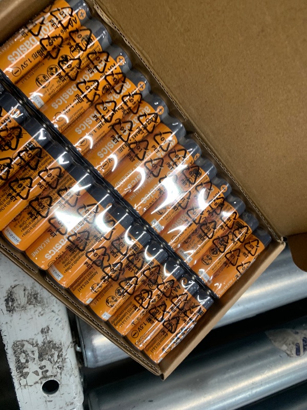 Photo 1 of ***FACTORY SEALED***Amazon Basics 48-Pack AA Alkaline High-Performance Batteries, 1.5 Volt, 10-Year Shelf Life