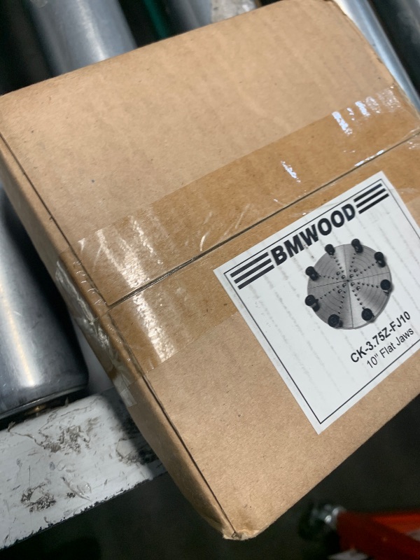 Photo 1 of ***FACTORY SEALED***BMWOOD CK-3.75Z-FJ10 10" Flat Jaws for BMWOOD CK100 Series Woodturning Lathe chuck, Compatible with the Harbor Freight Bauer 23222A-B chuck.