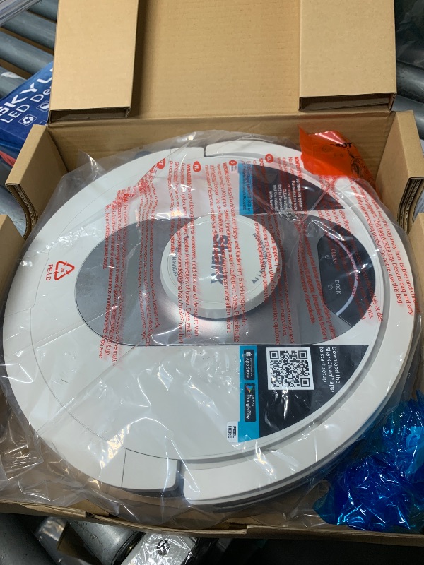 Photo 1 of ***FACTORY SEALED*** Shark AV2501AE AI Robot Vacuum with XL HEPA Self-Empty Base, Bagless, 60-Day Capacity, LIDAR Navigation, Perfect for Pet Hair, Compatible with Alexa, Wi-Fi Connected, Carpet & Hard Floor, Black
