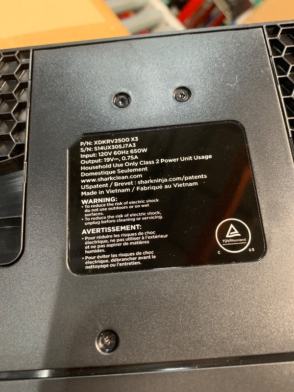 Photo 1 of ***FACTORY SEALED*** Shark AV2501AE AI Robot Vacuum with XL HEPA Self-Empty Base, Bagless, 60-Day Capacity, LIDAR Navigation, Perfect for Pet Hair, Compatible with Alexa, Wi-Fi Connected, Carpet & Hard Floor, Black
