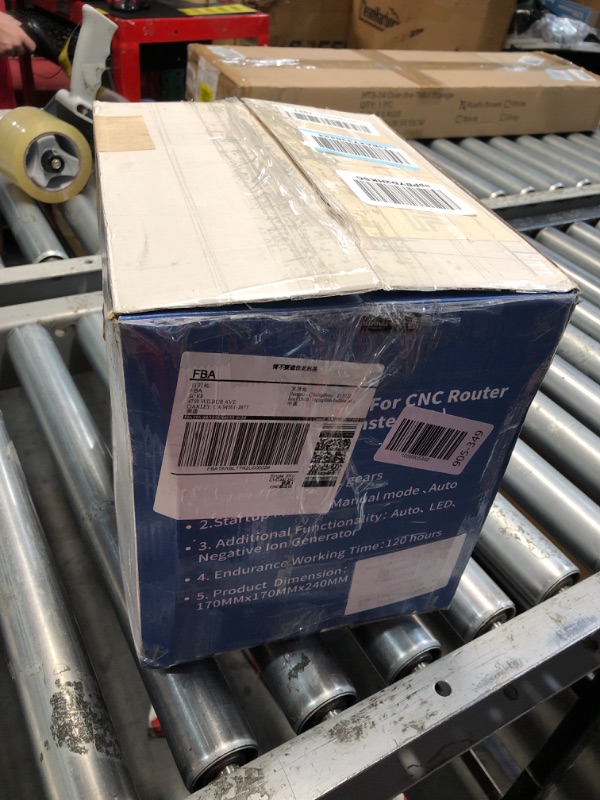 Photo 1 of (USED/FAIR) RATTMMOTOR CNC Vacuum Cleaner with Dust Shoe CNC Router Milling Machine Dust Collector, Support 775 Spindle/500W Spindle Motor's CNC Machine