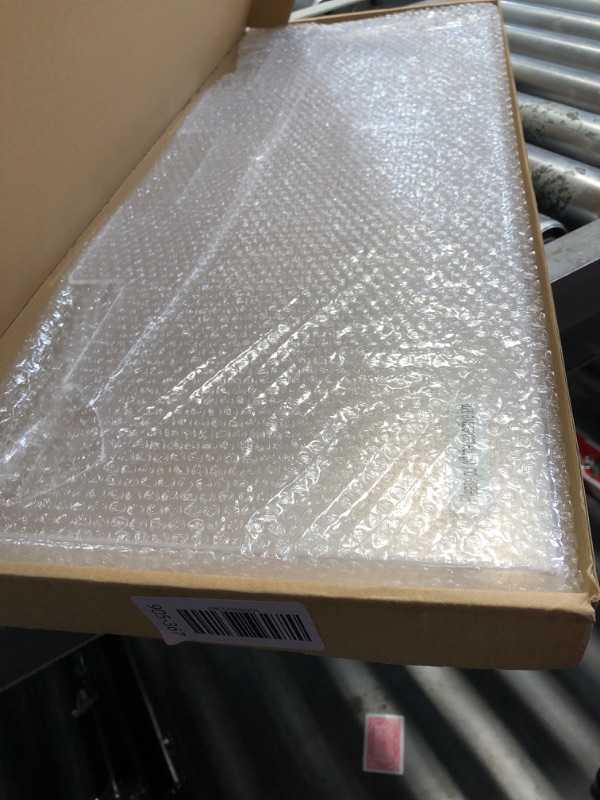Photo 1 of (USED/FAIR) (MISSING HARWARE) Sherr 1 Pc Acrylic Brochure Holder Wall Mount, 8.5 x 11 Inches Clear Hanging Flyer Display Holder Plastic Pamphlet Stand for Magazine, Booklet, Bookmark (Three-slot)