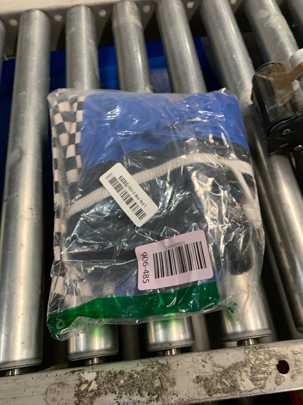 Photo 1 of (medium) (bagged) SCREENSHOTBRAND-P11854 Mens Hip Hop Premium Slim Fit Track Pants - Athletic Jogger Bottom with Side Checker Taping-Royal-Medium
