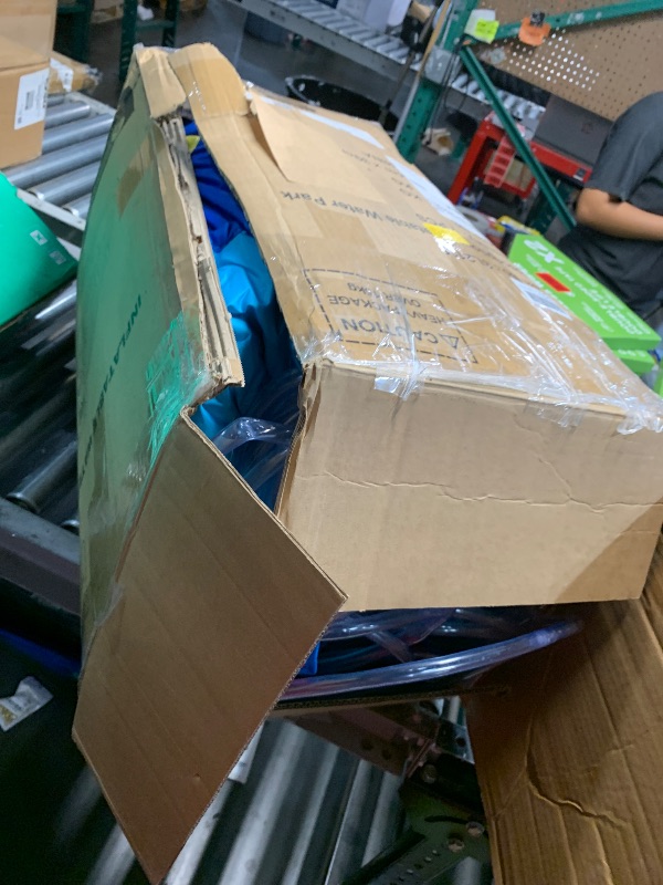 Photo 1 of ***(PARTIAL SET/ NOT A COMPLETE SET)***WELLFUNTIME Inflatable Water Slide, Bounce House with Water Bucket, Deep Pool, Climbing Wall with Rope, Bouncy Castle with Air Blower