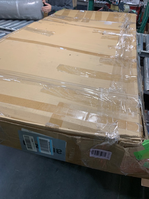 Photo 1 of ***(PARTS ONLY/ MISSING HARDWARE/ NON FUNCTIONAL)***DreamLine Infinity-Z 56-60 in. W x 72 in. H Semi-Frameless Sliding Shower Door, Clear Glass in Oil Rubbed Bronze, SHDR-0960720-06