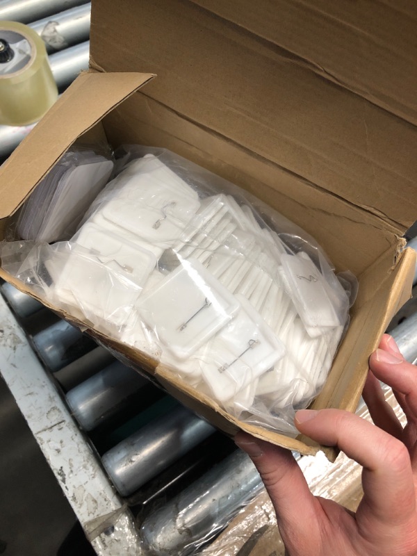 Photo 1 of (PARTIAL SET) (USE/FAIR) Teenyyou 200 Sets 50mm/ 2 Inch Button Press Supplies Square Button Parts DIY Fridge Magnets Craft Set Including Magnet, Metal Cover, Plastic Back Cover, Pins, Transparent Film, Blank Paper (Plastic)