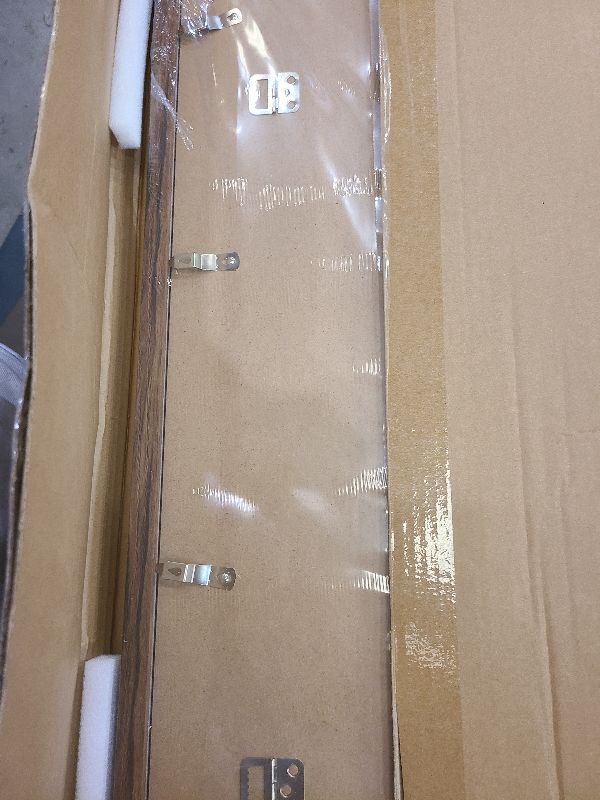 Photo 1 of 10x30 Frame Rustic Brown, Distressed 30x10 Picture Frame, Art Pic Hanging Poster Frame, 10 by 30 Gallery Family Concert Portrait Wall Photo Frame Anniversary/Birthday/Wedding/Thank you/Christmas Gift