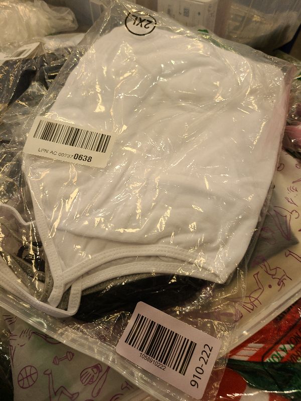 Photo 1 of 3 Pcs Crop Camisole Top Spaghetti Strap Tank Sleeveless Crop Tank Top for Women Sports (Black, White, Grey, 2X-Large)