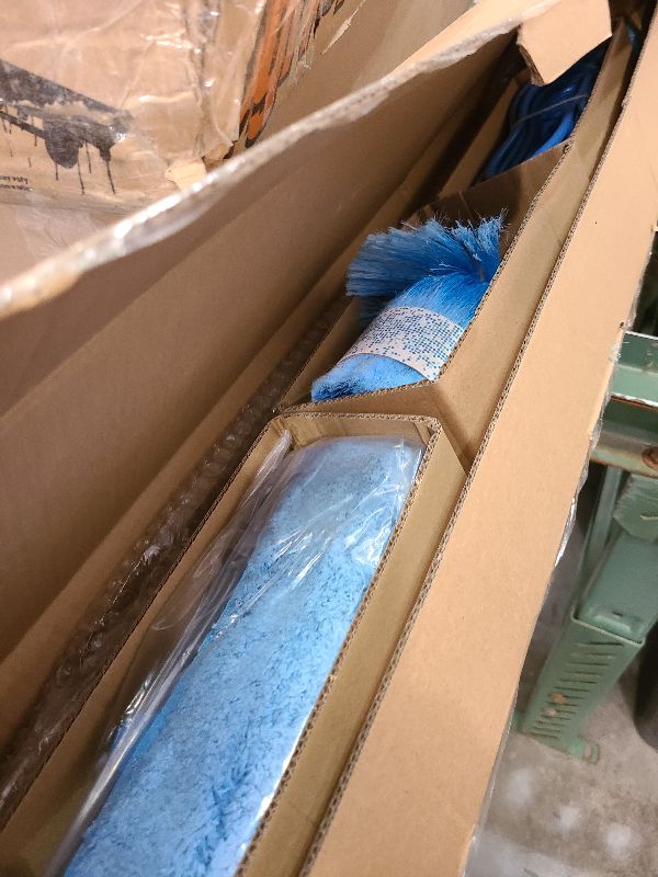 Photo 1 of 23ft IGADPole Washing Kit: Water-fed Brush, Cobweb Duster and 10” Squeegee and Soap Dispenser, with 4-Stage Telescoping Pole 5-17ft Pole