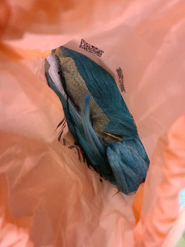 Photo 1 of 13x6 HD Bob Lace Front Wig Human Hair for Black Women Invisible Transparent Lace Front Straight Blunt Cut Bob Wigs Natural Hairline Lake Blue Glueless Lace Frontal Wig 12"