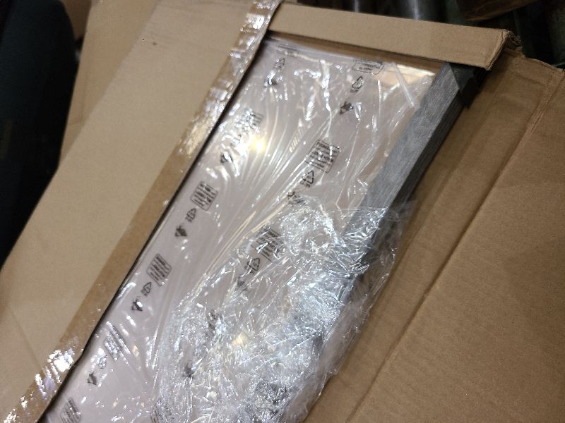 Photo 1 of 16x20 Frame Rustic Grey, 20x16 Picture Poster Frame, Horizontal Vertical Hanging, Large 16 by 20 Wall Gallery Family Concert Portrait Photo Frame Anniversary/Birthday/Wedding/Thank you/Christmas Gift