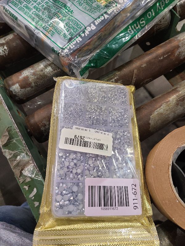 Photo 1 of 16000Pcs Resin Rhinestones with Tweezers for Crafting, Silver Clear 2-6mm Mixed Sizes Flatback Gems, Bedazzling Crystal for DIY Crafts Clothing Tumblers Mugs Shoes Fabric Nail Art