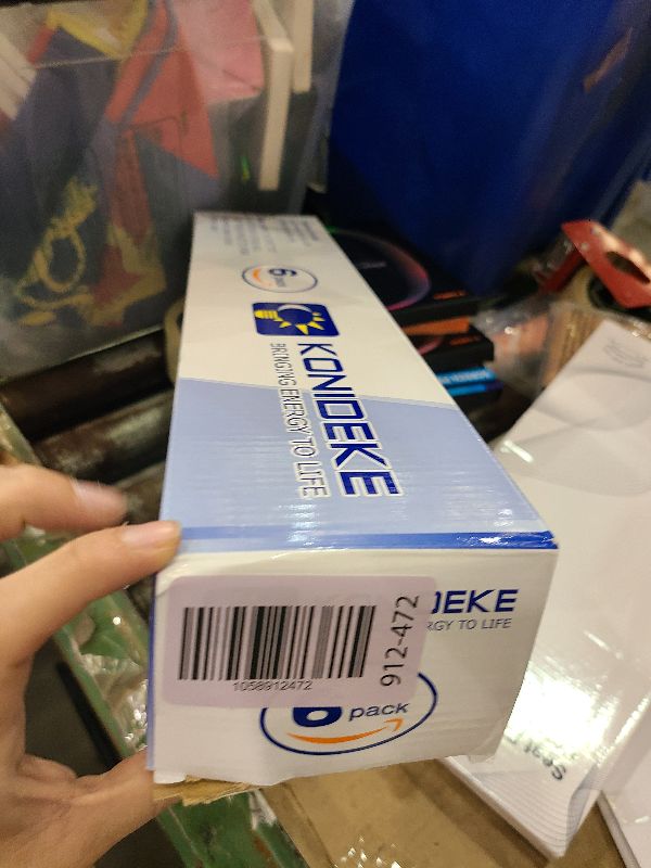 Photo 1 of 18 Inch F15T8/CW T8 15W Fluorescent Light Bulb Cool White Compatible for Philips GE F15T8/SP41 Replacement Bulb G13 Base 6 Count