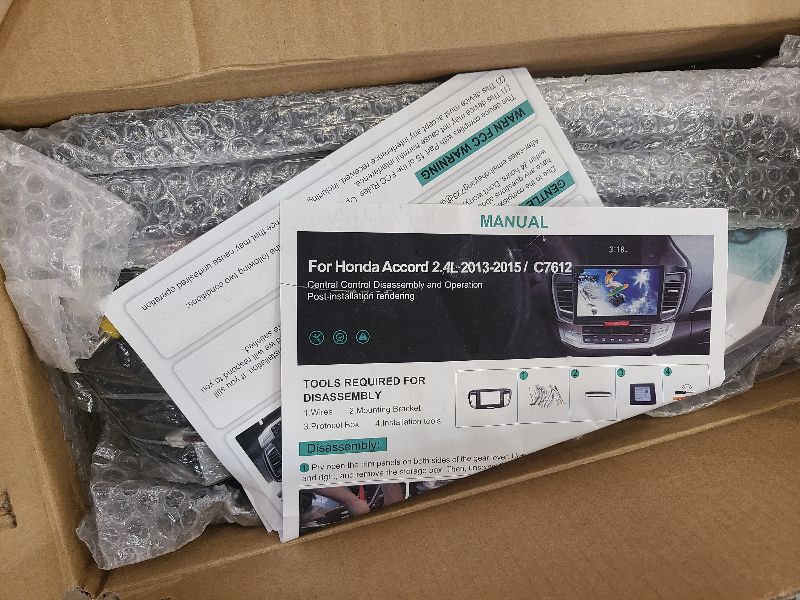 Photo 1 of [4+64G] Hikity Android 15 Car Stereo for Honda Accord 9th 2.4L 2013 2014 2015 with Wireless Carplay Android Auto, 10''Touch Screen Radio Bluetooth Mirror Link GPS WiFi SWC AI DSP/FM/RDS/EQ Backup Cam