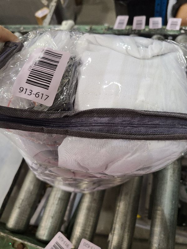 Photo 1 of 100% Blackout Pinch Pleated Linen Curtains 84 Inch Length 2 Panels for Living Room Bedroom 2 Layer Beige Off White Light Blocking Thermal Insulated Pinch Pleat Room Darkening Curtains 84 Inches Long