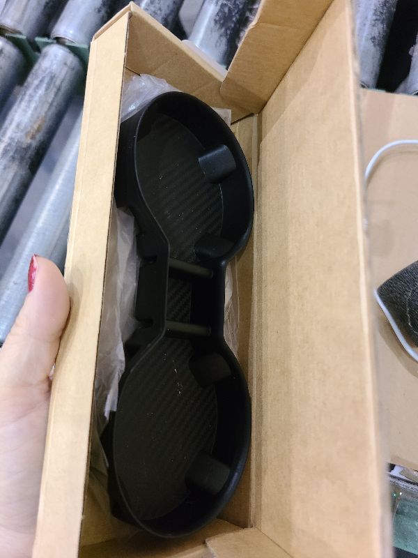 Photo 1 of 2024 2025+ Mustang Cup Holder Mats (2-Piece Set),Custom Fit for Mustang 2024 2025 Mustang EcoBoost Accessories Easy Clean Car Accessories (Not for Mustang GT)