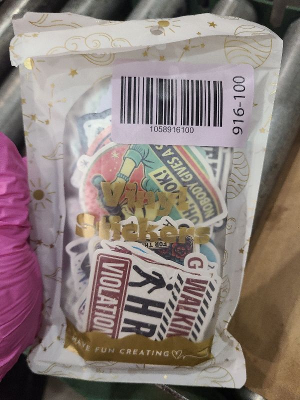 Photo 1 of 200 PCS Funny Holographic Stickers for Adults, Waterproof Vinyl Sarcastic Meme Decals for Laptop, Water Bottle, Phone, Kindle, Journal, Scrapbook, Bumper, Skateboard, Luggage, No Repeats