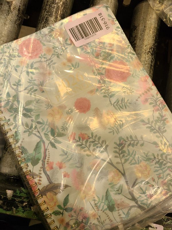 Photo 1 of 2026 Planner - Planner 2026, 9" x 11", Jan. 2026 - Dec. 2026, 2026 Planner Weekly and Monthly with Colorful Tabs, Strong Twin-wire Binding, Back Pocket - Floral