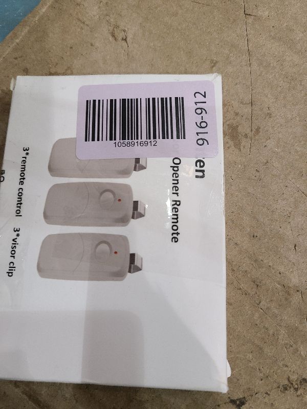 Photo 1 of 3 Replacement for Multicode Garage Gate Door Opener Remote,3089,308911,MCS308911,10 Dip Switch,300MHZ