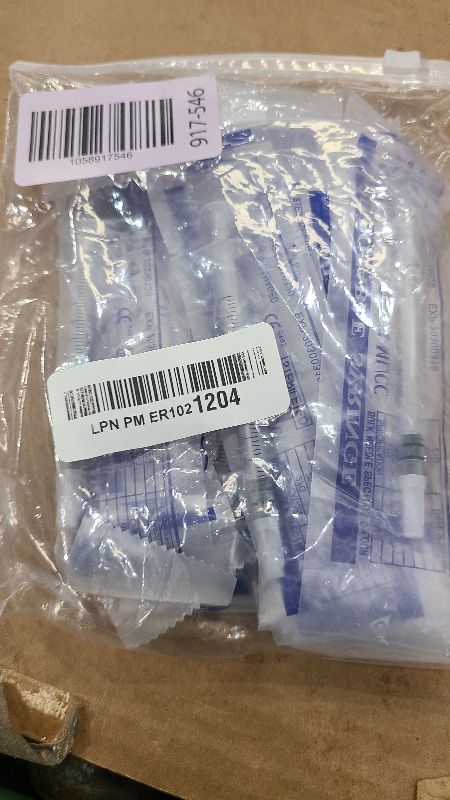 Photo 1 of 1ml Syringe Without Needle, 1ml Syringe for Liquids, Syringes for Scientific Labs, Measuring Liquids, Feeding Pets, 12 Pack Packaged