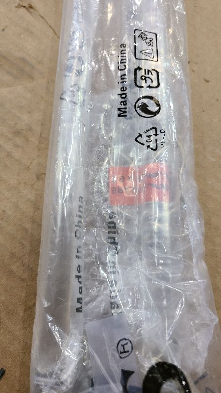 Photo 1 of 2 Pack Curtain Pull Rod with Metal Snap Invisible Clear Curtain Push Wand for Drapery and Grommet Curtains 1/2 Inch Wide (Acrylic, 40 Inch)