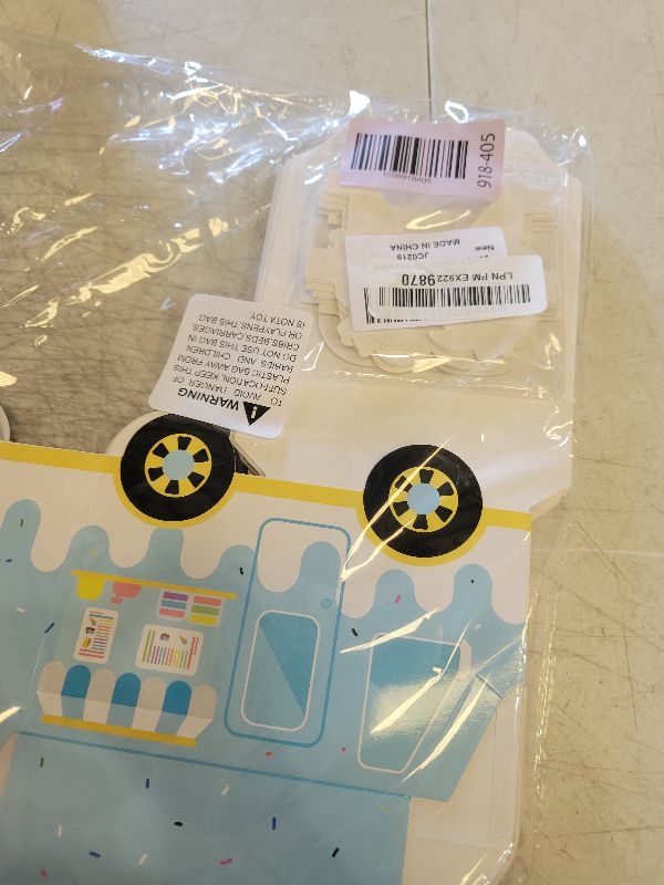Photo 1 of 25PCS Ice Cream Truck Boxes for Centerpieces Table Decor Ice Cream Themed Party Favors Treat Boxes Colorful Paper Candy Party Decorations Boxes for Summer Boy Girl Birthday Baby Shower Party Supplies