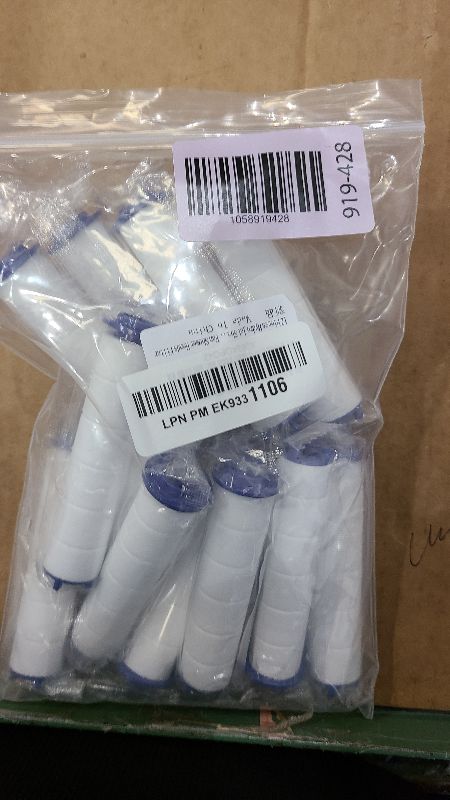 Photo 1 of 12 Pieces Hydro Jet Shower Head Filter, High Pressure Handheld Vortex Turbo Fan Shower Heads Filter