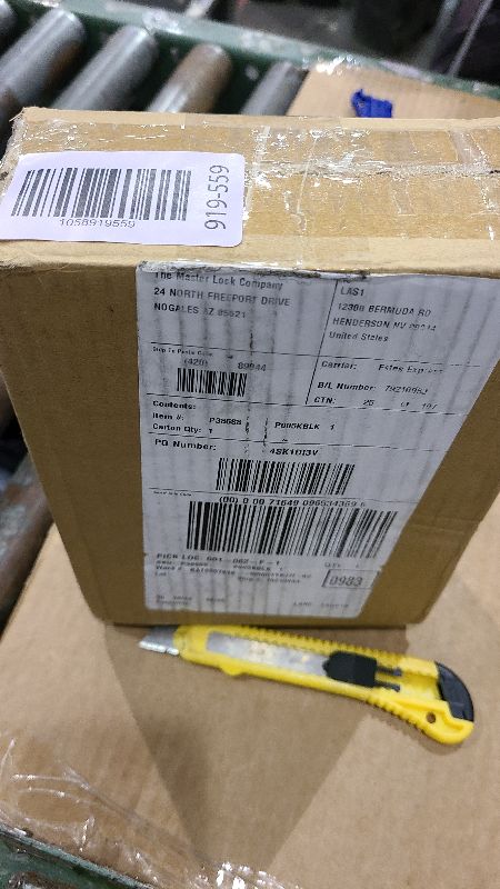 Photo 1 of SentrySafe Mini Safe is a Lock Box with Key Lock for Office or Dorm that Secures Money, Passports, or Other Small Valuables, Exterior: 2.6 H x 5.9 W x 8.0 inches, P005K