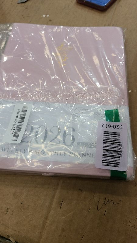 Photo 1 of 2026 Planner Weekly and Monthly, 8.5" x 11" Academic Planner with Tabs from Jan 2026 - Dec 2026, A4 Large Hardcover Agenda Calendar with Date for School & Office Schedule, Pink