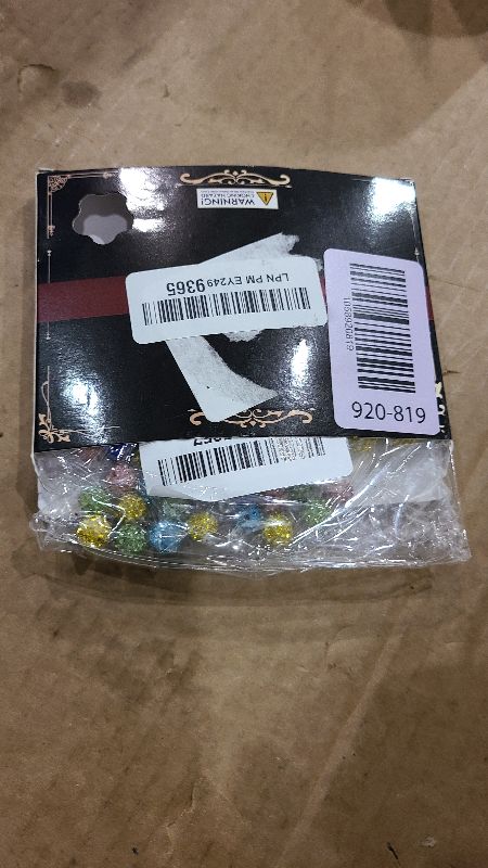 Photo 1 of 100 pcs 10mm Rhinestone Beads for Jewelry Making, 10 Mixed Colors Shiny Round Disco Ball Beads Bulk, Sparkle Crystal Clay Christmas for Bracelet Baseball Necklace Earring Crafting and DIY