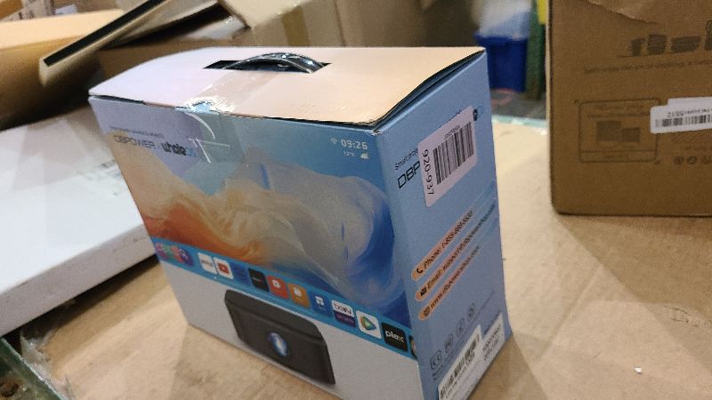 Photo 1 of [2025 Netflix-Licensed | 386+ Built-in Apps] DBPOWER E2 Smart Projector with WiFi and Bluetooth, Mini Projector 4K Support with Netflix, Youtube, Disney+, Hulu, Max, Crunchyroll w Portable Case