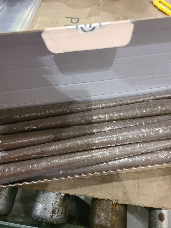 Photo 1 of 10 Inch Grayish-Brown Taper Candles for Home Decoration, 10 Pack Unscented Candlesticks for Dinner Wedding Party, Smokeless and Dripless Candle Sticks