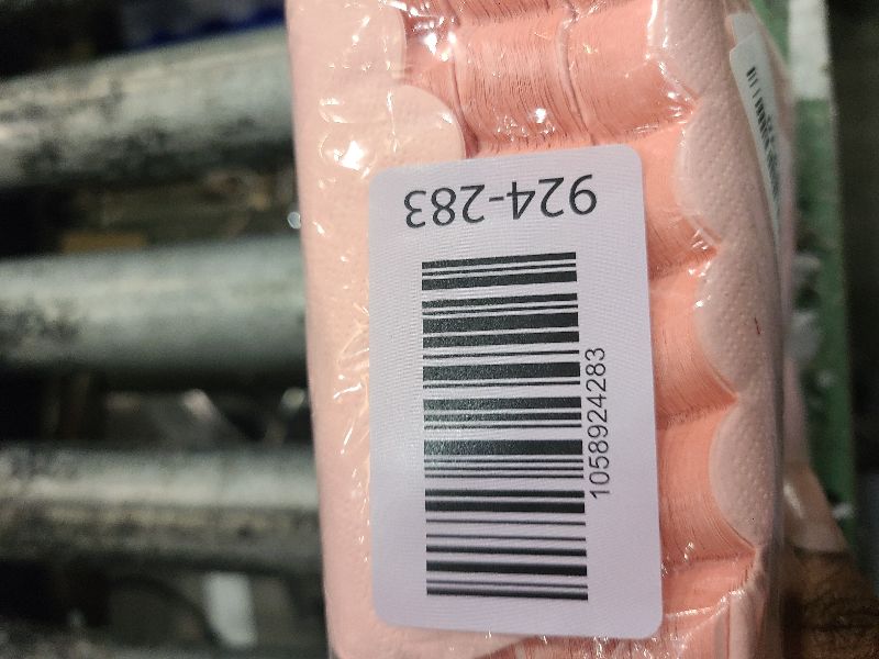 Photo 1 of 100 Pack Cocktail Napkin 2-Ply Scalloped Edged Dessert Napkins Folded 5 x 5 Inches Disposable Napkins for Dinner Wedding Birthday Party Bridal Anniversary Reception Event (Pink)