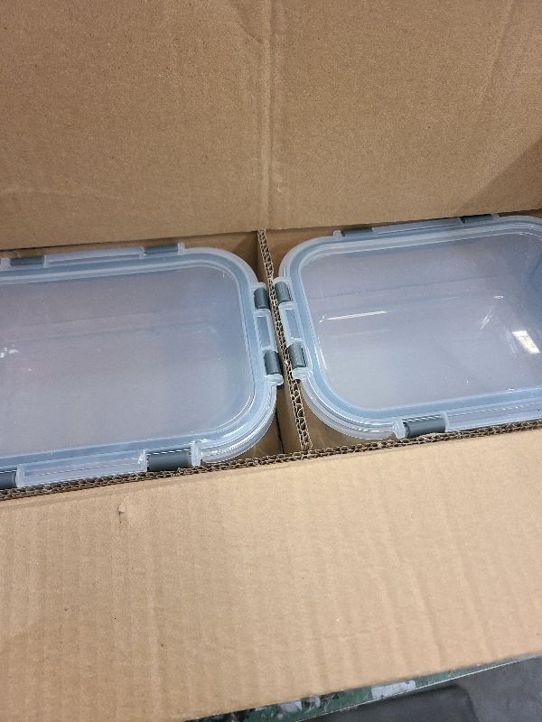 Photo 1 of [8-Pack,30 oz]Glass Meal Prep Containers,Glass Food Storage Containers,Airtight lunch Containers with Lids, Microwave, Oven, Freezer and Dishwasher