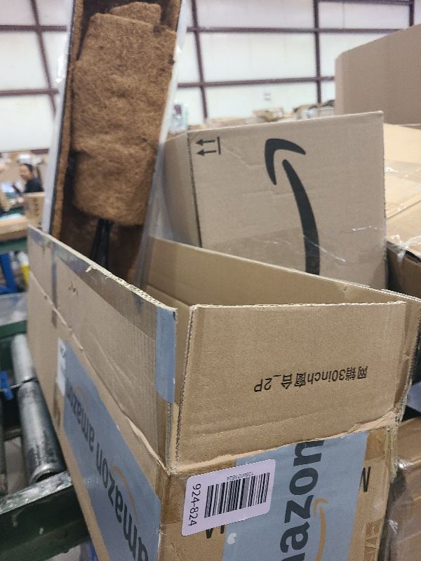 Photo 1 of 2 Pack 24 Inch Window Boxes Planters Railing Planter Box with Adjustable Brackets for Porch Fence Patio Balcony Hanging Flower Baskets with Coco Liners for Outdoor Garden Décor - Black