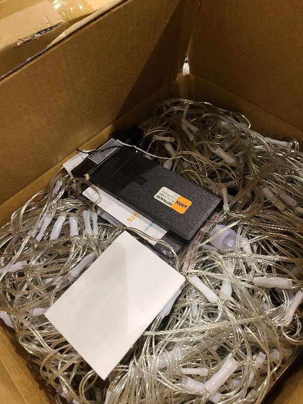 Photo 1 of 240 LED Net Lights, 35 Colors Changing Christmas Net Lights Outdoor Clear Wire, 14.8ft x 5ft Connectable Halloween Mesh Lights for Bushes Christmas Tree Holiday Wedding Party Hedge Patio Decor